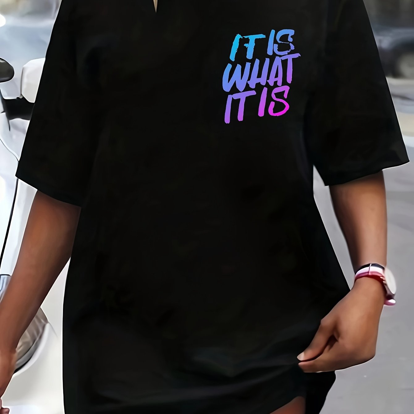 Women's Plus Size Graphic T-Shirt Short Sleeve Crew Neck Casual Streetwear