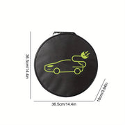 Electric Car Charger Cable Storage Bag Waterproof Organizer Case Portable Durable Universal