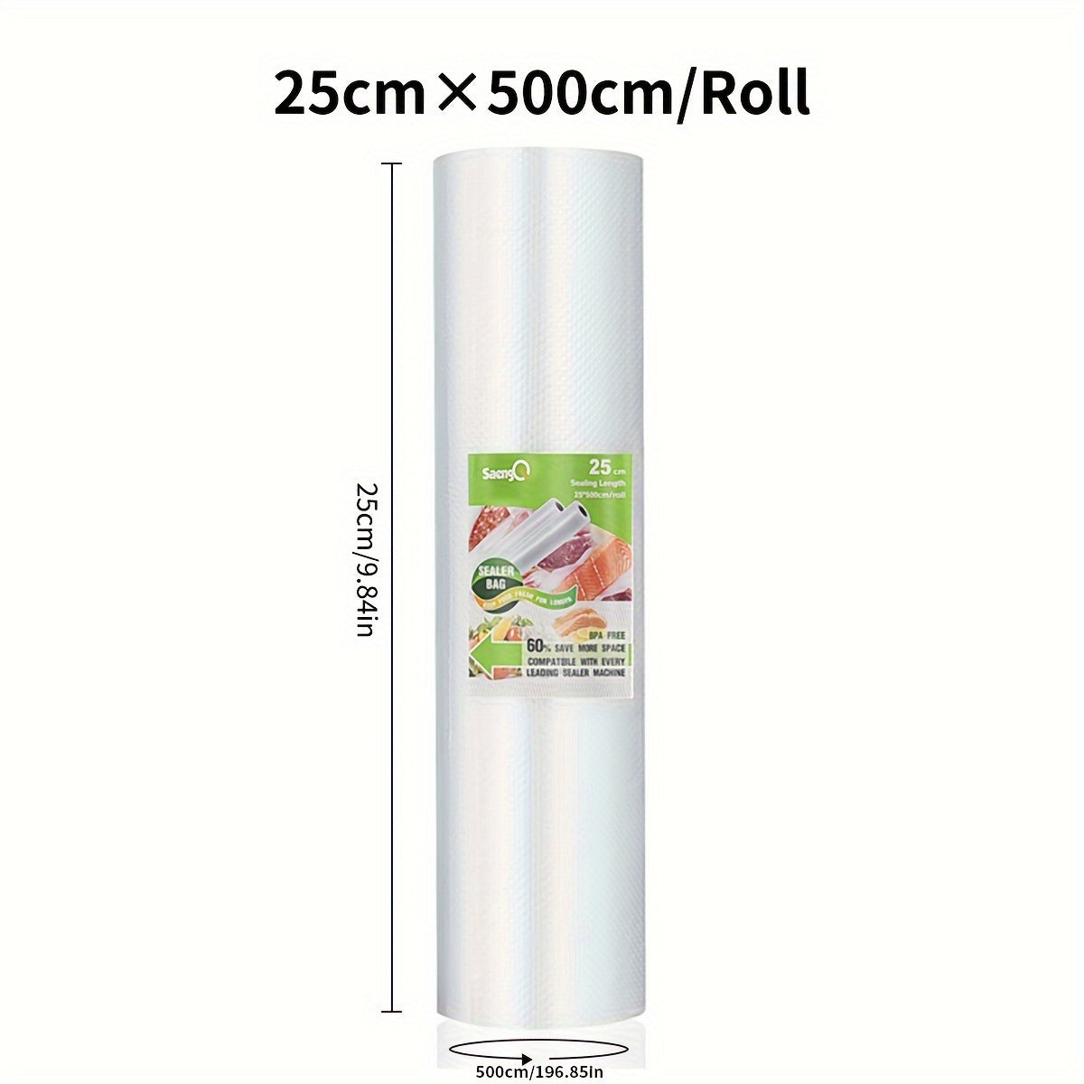 Получите более свежие условия хранения продуктов с помощью сумки Pattern Road Roll Bag, однослойного сетчатого узора Sausage Ram и вакуумной упаковки для продуктов! Идеально подходит для хранения на кухне и сохранения свежести ваших продуктов.