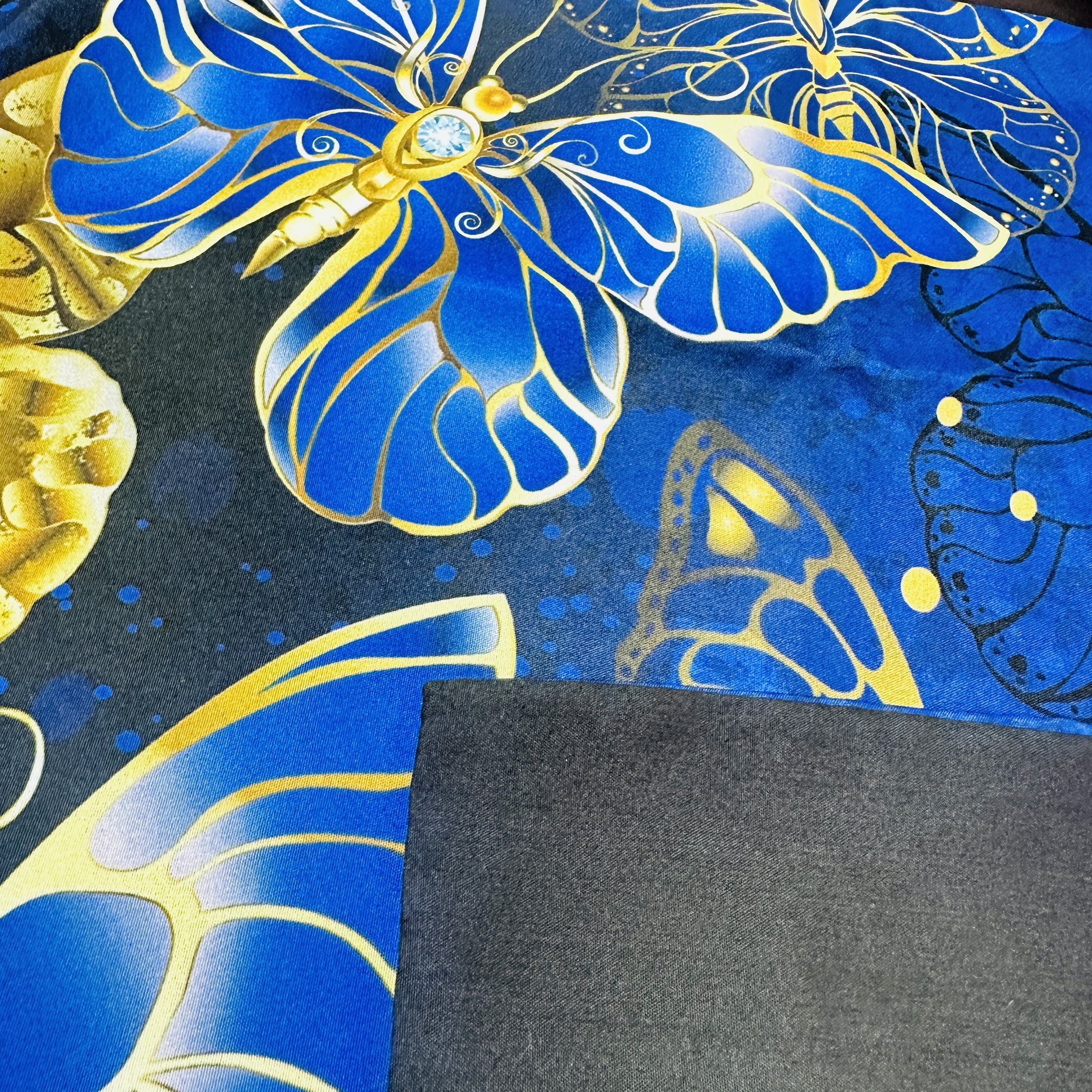 Set of 2 Glow-in-the-Dark Butterfly Pillowcases Soft Breathable Stylish Envelope Covers