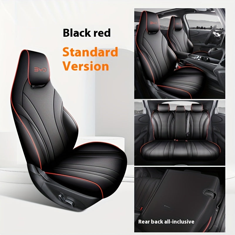 Universal Car Seat Covers Set for 5-Seater Vehicles with Foam Padding