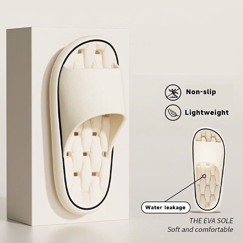 EVA Slippers for Bathroom Pool Shower Casual Summer Non-Water-Accumulating Unisex