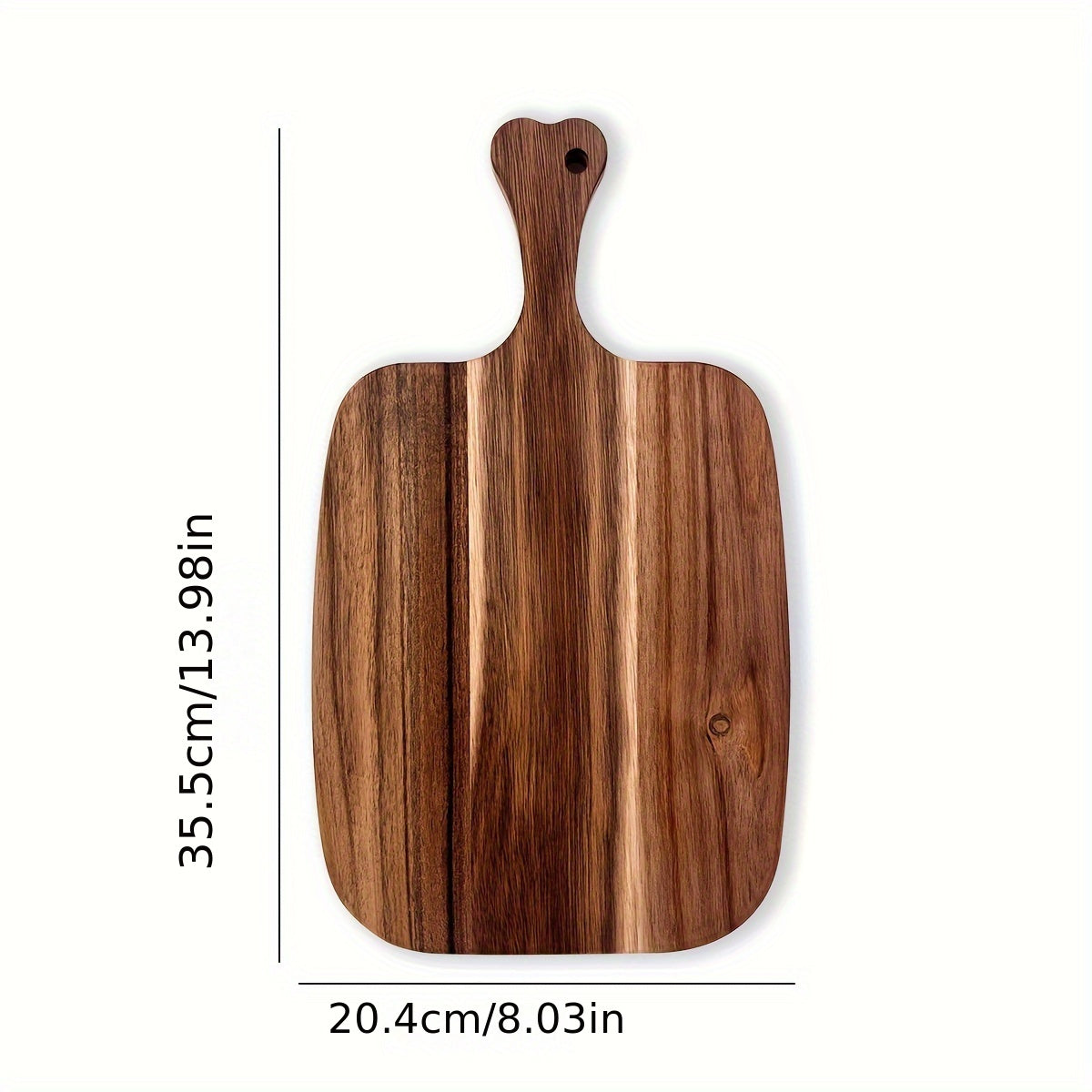 Multi-Functional Wooden Cutting Board for Cheese, Meat, Bread, Vegetables