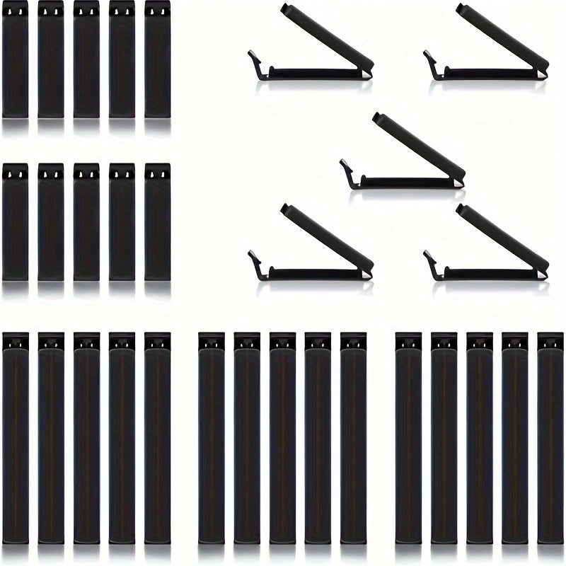 Set of 30 Food Bag Sealing Clips Moisture-Proof Reusable Airtight Kitchen Storage