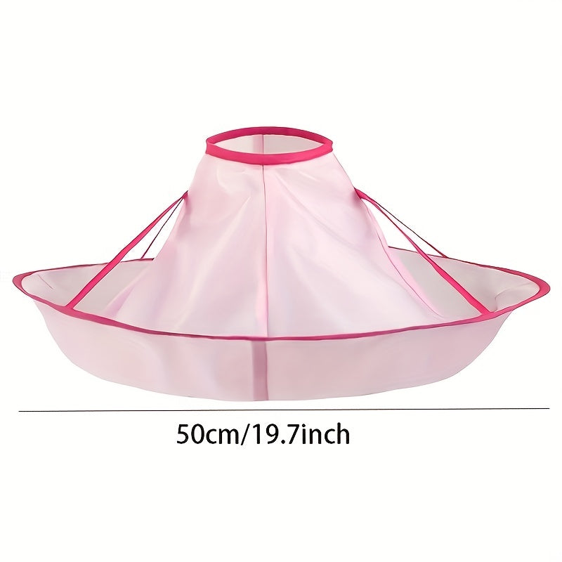 Uniseks soch kesish uchun kiyim, apron, plash va yig‘iladigan salon, soch bo‘yash ustasi uchun qopqoq