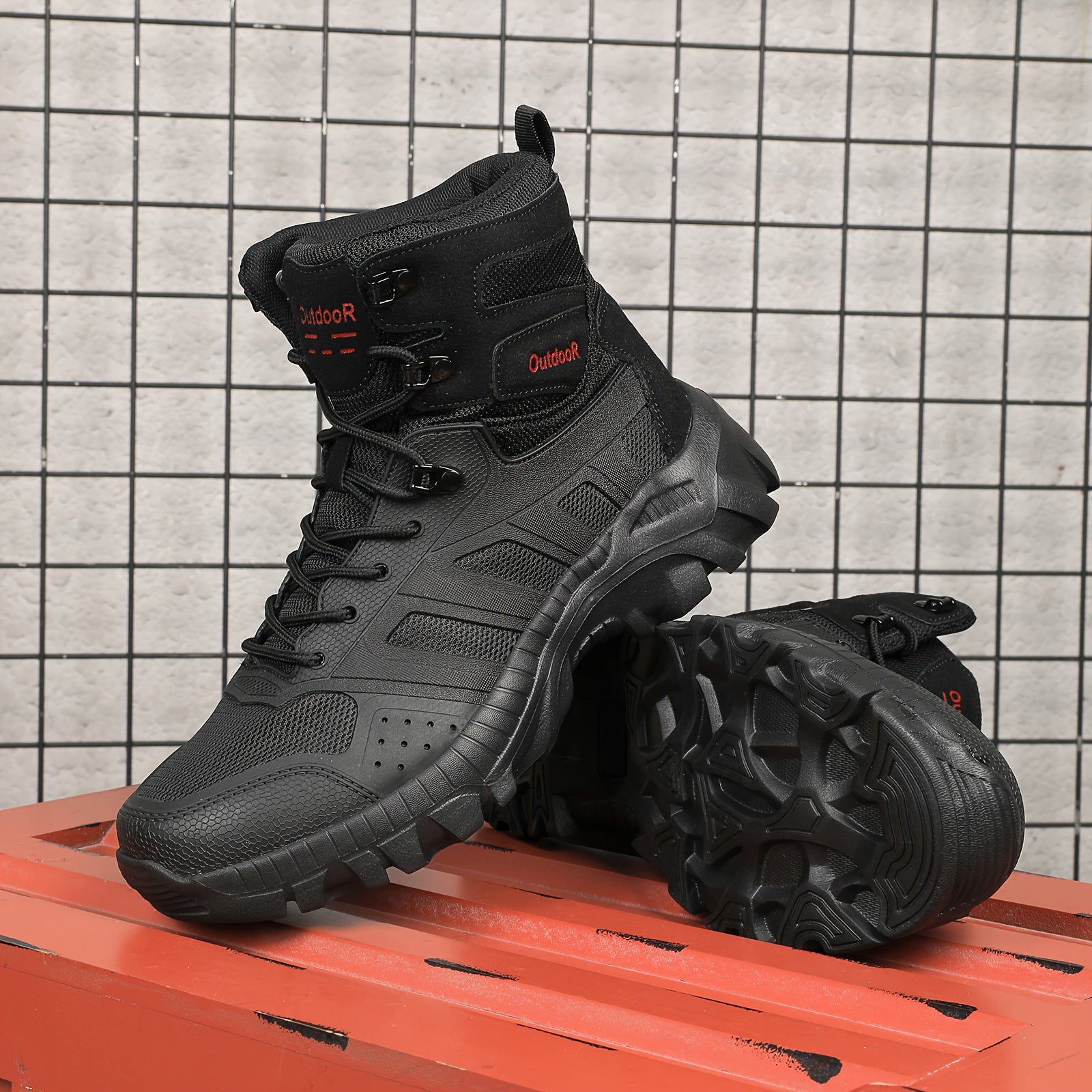 Women's Autumn Winter Tactical Boots Slip-Resistant Durable Lightweight