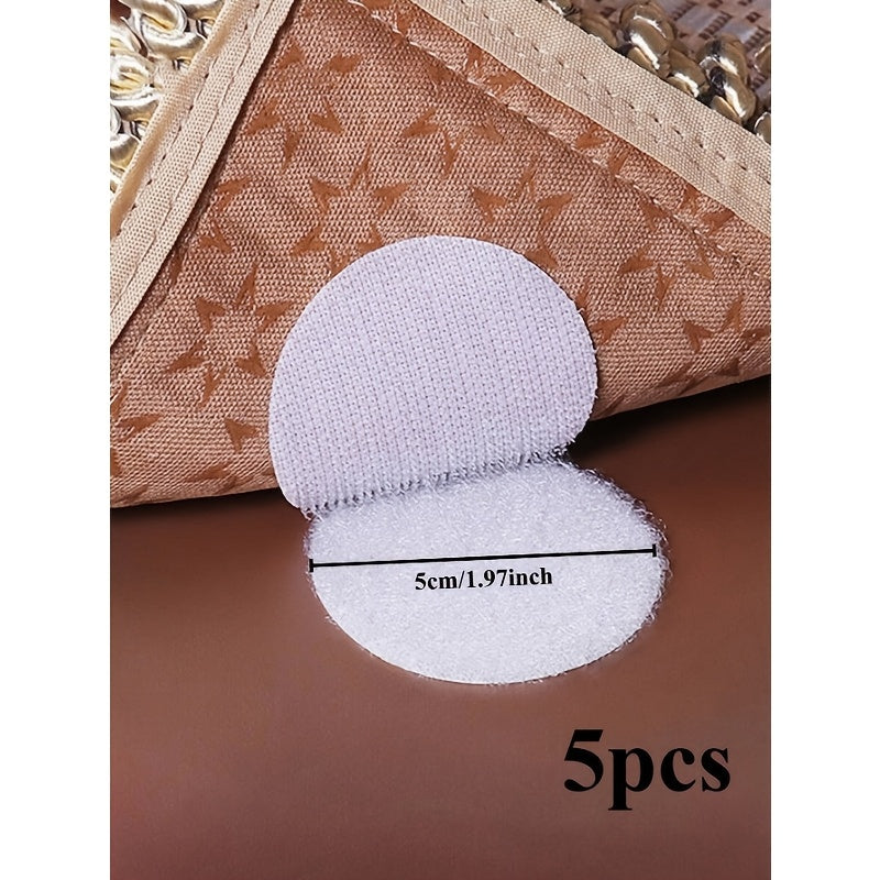 Non-Slip Double-Sided Adhesive Tape for Securing Sheets Carpets and Tablecloths 5/10 Pack