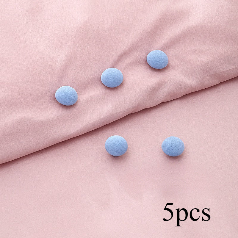 Mixed Color Mushroom Quilt Clips with Safety Sheet Holders and One-Touch Unlocking