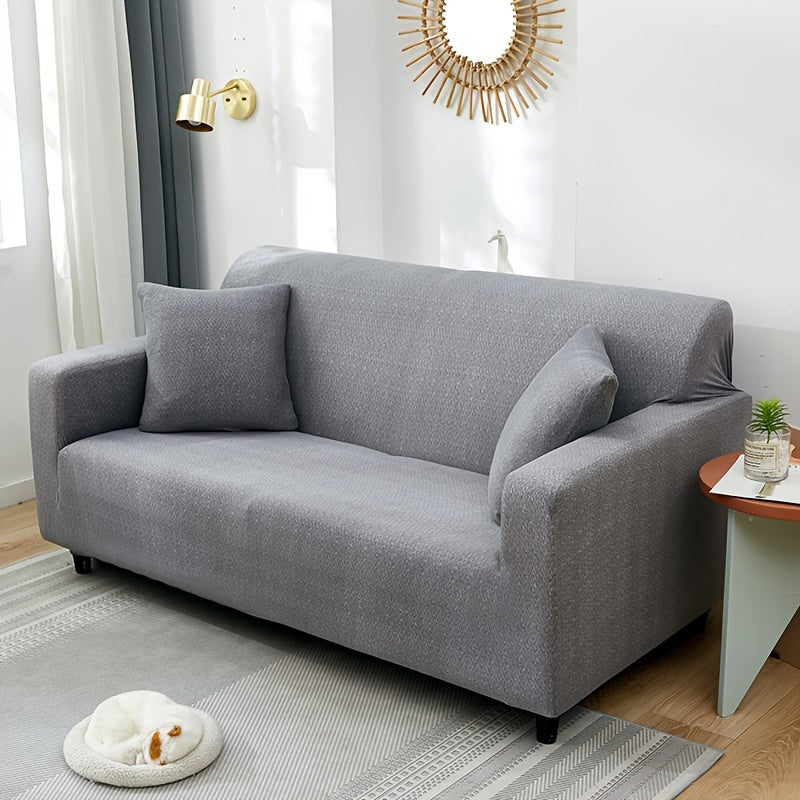 Эластичный чехол для дивана с текстурой на все четыре сезона.