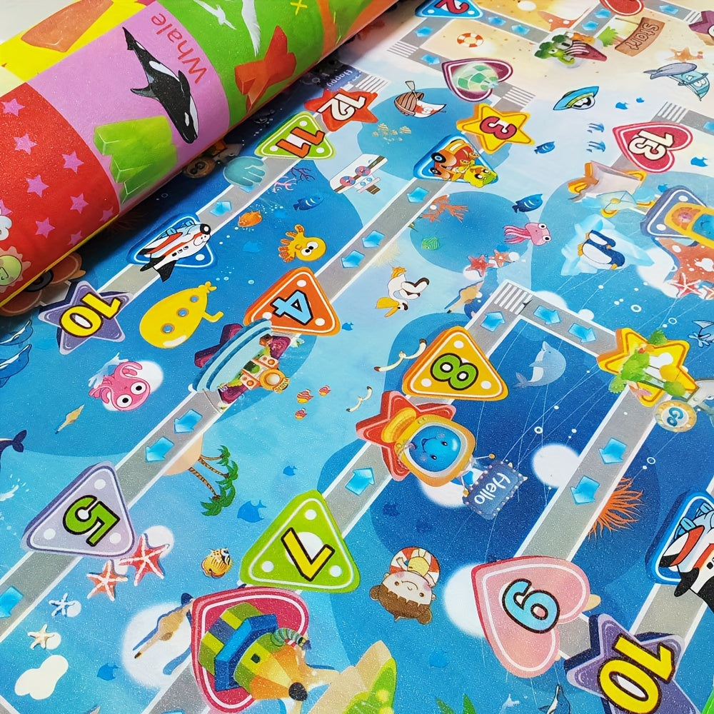 Baby Play Mat for Newborns and Toddlers Flippable Foam Waterproof 200x180cm