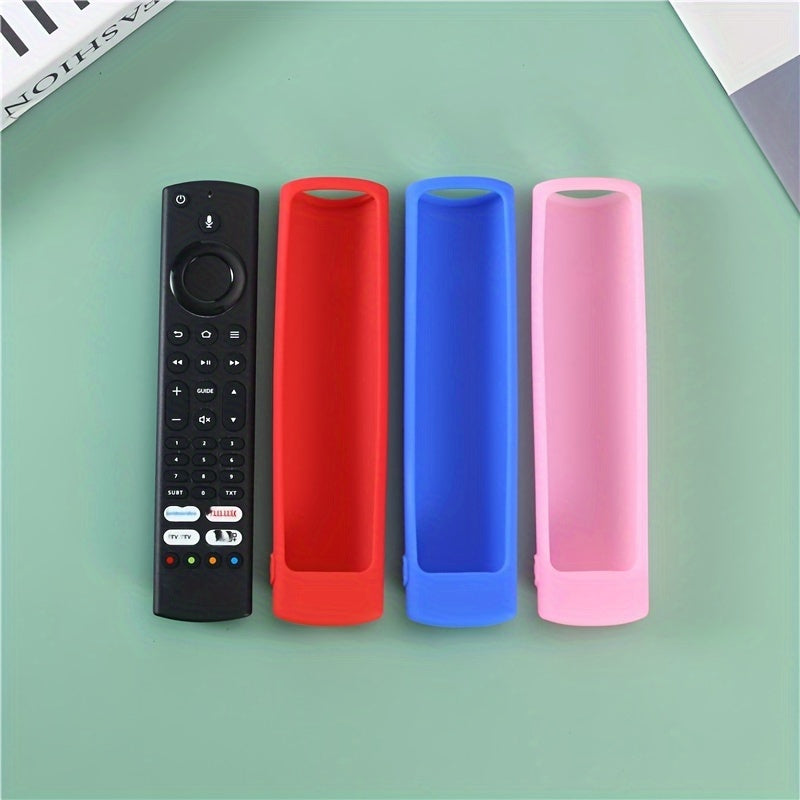 Funda de silicona para control remoto para TV y mandos de medios, funda duradera para Toshiba, JVC, Xiaomi Fire TV, TCL