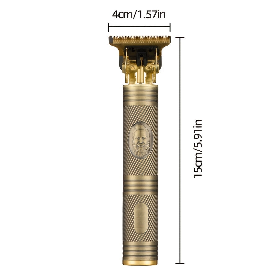 Erkaklar uchun simsiz elektr soch kesgich va clipper to'plami, USB orqali zaryadlanadigan litiy batareyali, raqamli displey, cho'tka, tarak va tozalash aksessuarlar bilan. Unikal barbershop uslubidagi soqol qirqish mashinasi