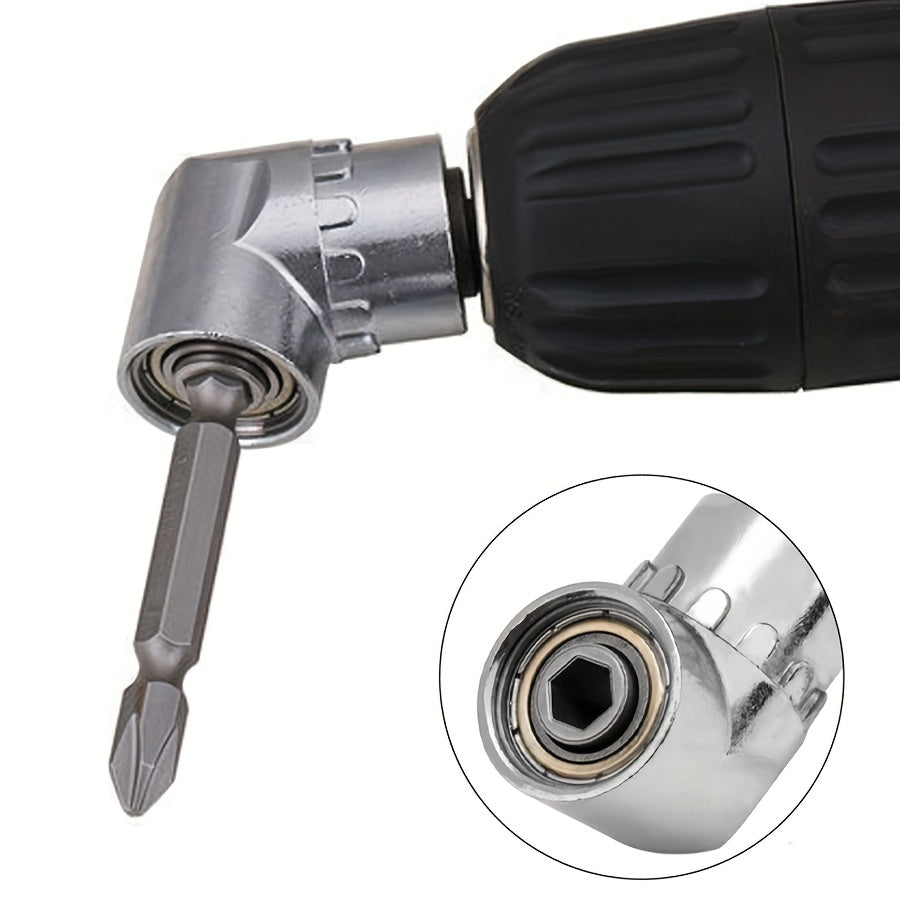 To'g'ri burchakli burg'ulash uchun qora alloy po'latdan tayyorlangan 105 daraja burchakli qo'shimcha