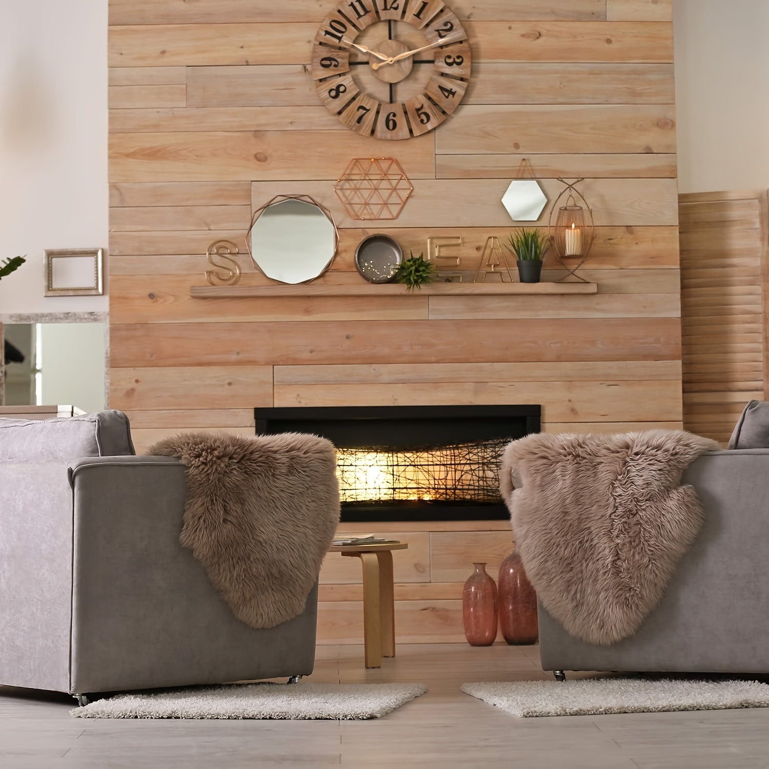 12-Inch Black Plastic Clock Movement with High Torque Long Shaft and Assembly Required