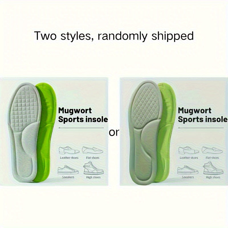 Unisex Memory Foam Insoles Thick Soft Breathable Cushioned Sports Casual