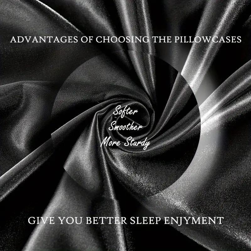 Satin Envelope Pillowcase 1 Piece 180-200gsm Polyester Soft Quilted