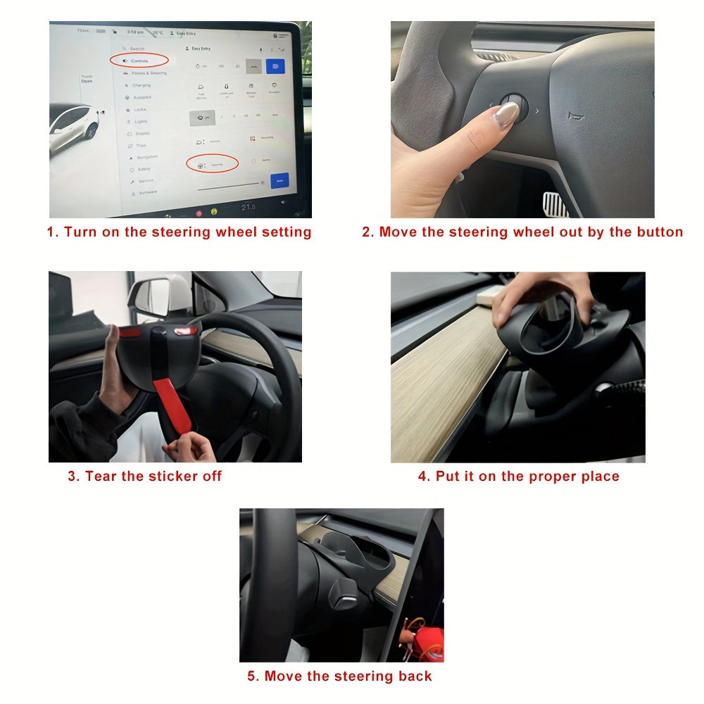 Car Phone Holder for Tesla Model Y/3 Front Storage Box Glasses Accessories
