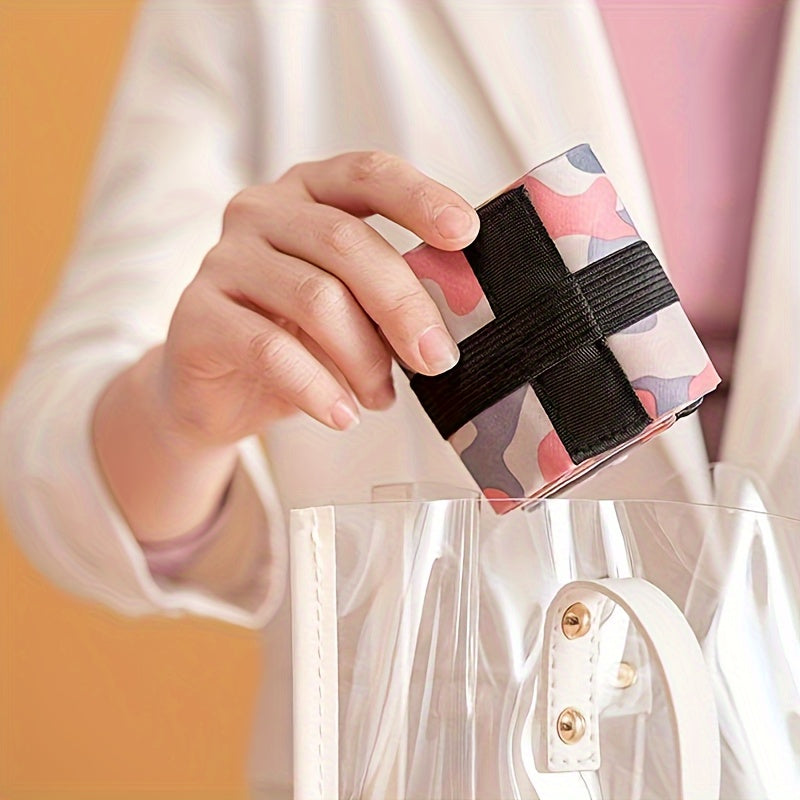 Foldable Shopping Bag with Large Capacity for Grocery and Travel Use