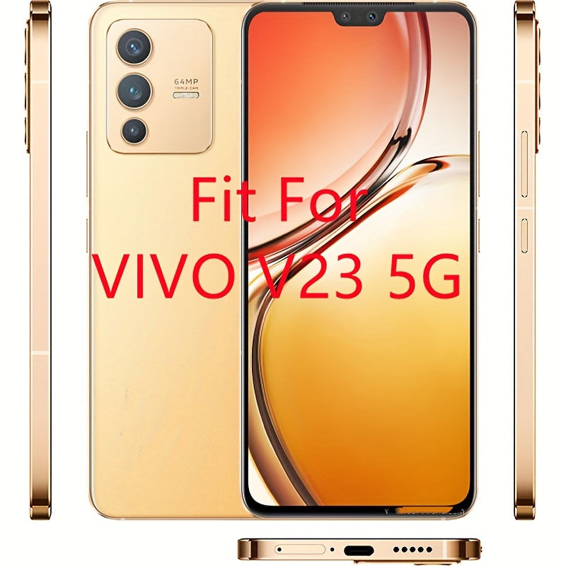 Clear Shockproof Bumper Phone Case for VIVO with Four Corner Airbags Transparent TPU Cover