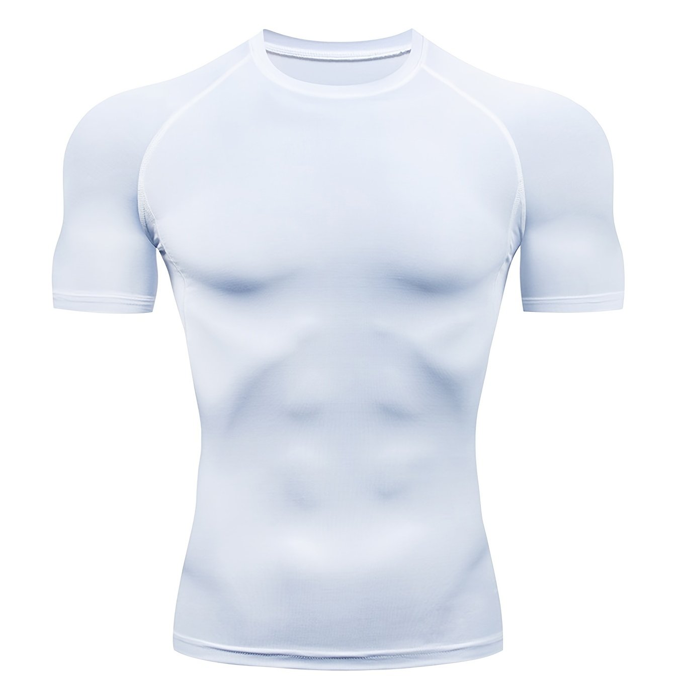 Men's Breathable Quick-Drying Stretch Sports Top for Outdoor Training