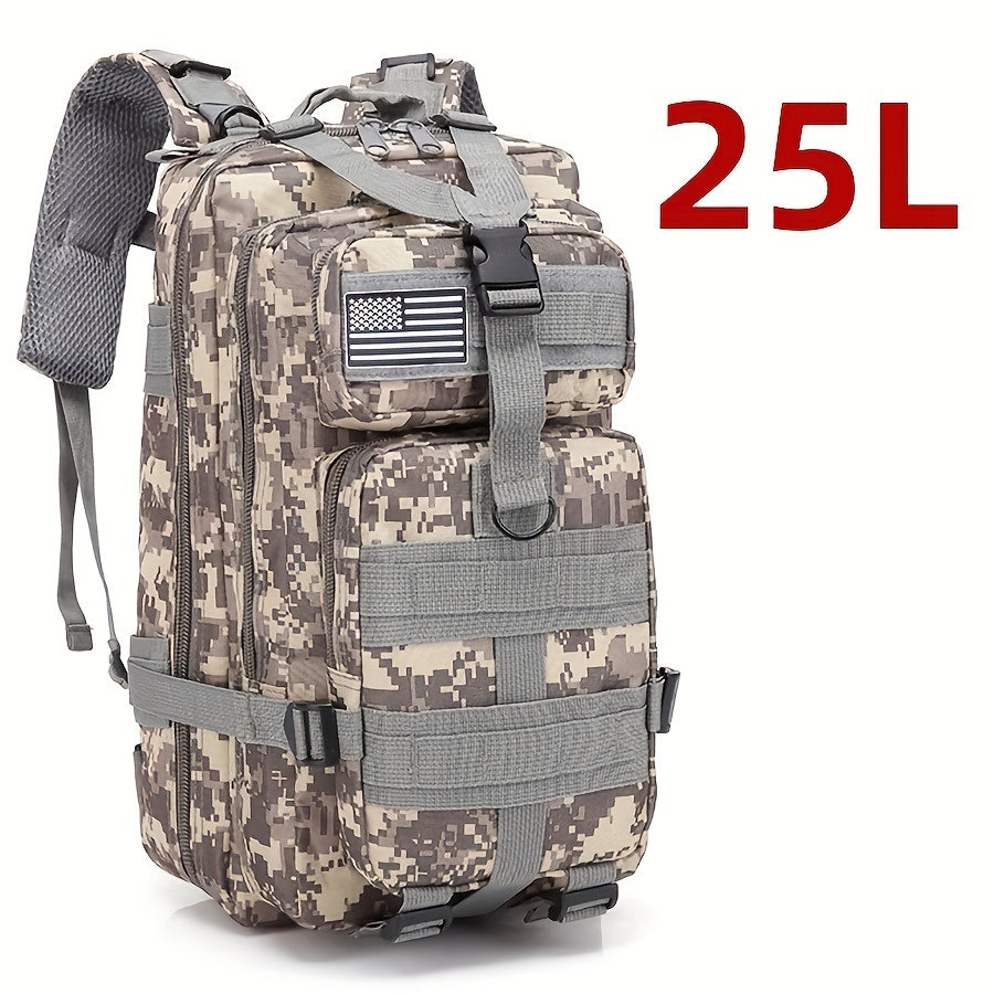 Waterproof Outdoor Backpack for Hiking Fishing Hunting 25L 50L Camo Oxford Cloth