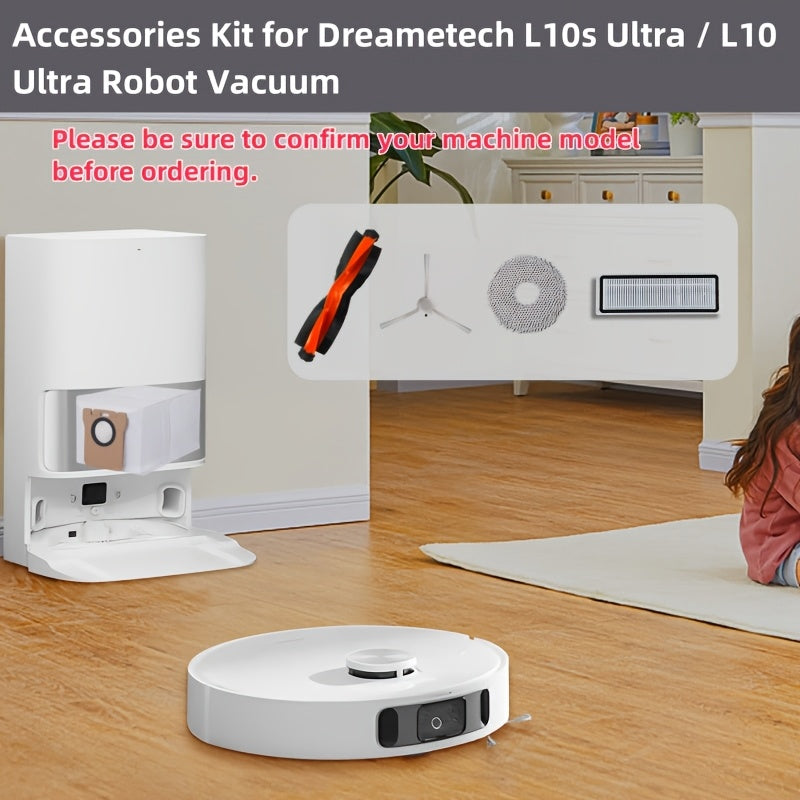 Buyurtma berishdan oldin, iltimos, Xiaomi Mijia Omni 1S, Robot X10+, Dreame L10S Ultra, L10 Ultra va S10 Pro modellari uchun mo'ljallangan 16 dona changyutgich o'rnini bosuvchi qismlar sizning mashina modelingiz bilan mos kelishini tasdiqlang.