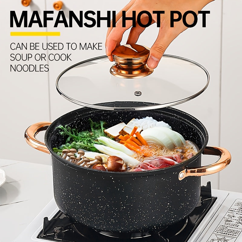 Set of 8 Aluminum Non-Stick Cookware Pots and Pans 18-26cm Kitchen Essentials