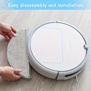 Set of 4 Microfiber Mop Pads for S8/S7 Series, Washable, Durable Adhesive Backing