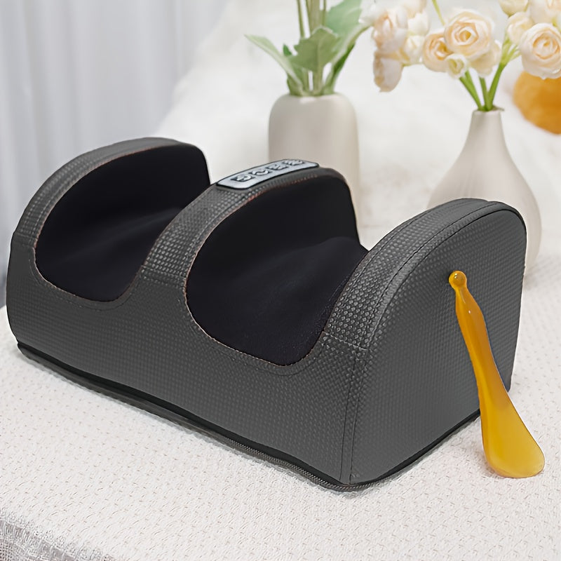 Electric Foot Massager with Adjustable Heat Settings for Circulation and Relaxation