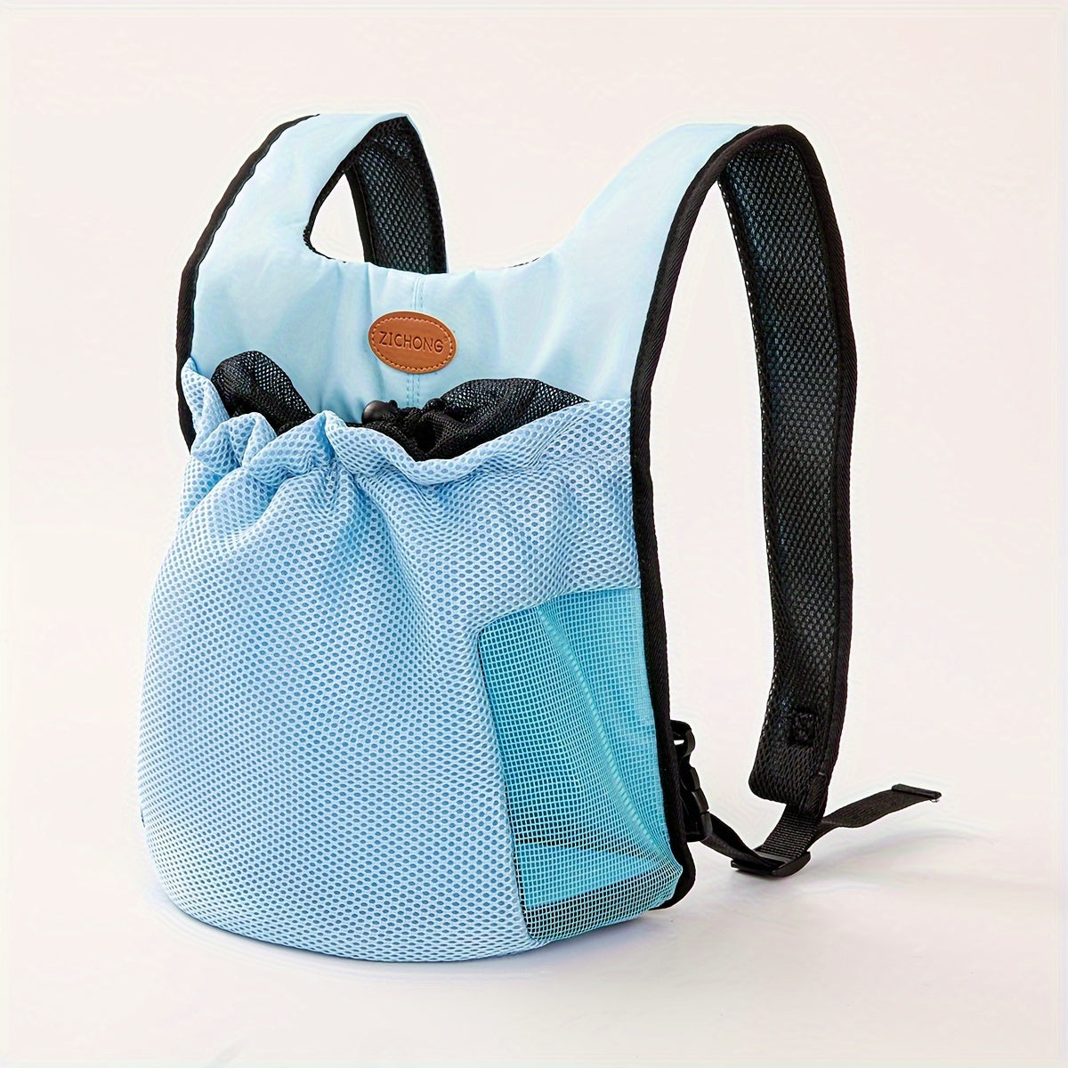 Small Dog and Cat Backpack Carrier Breathable Mesh Knit Fabric All-Season Travel