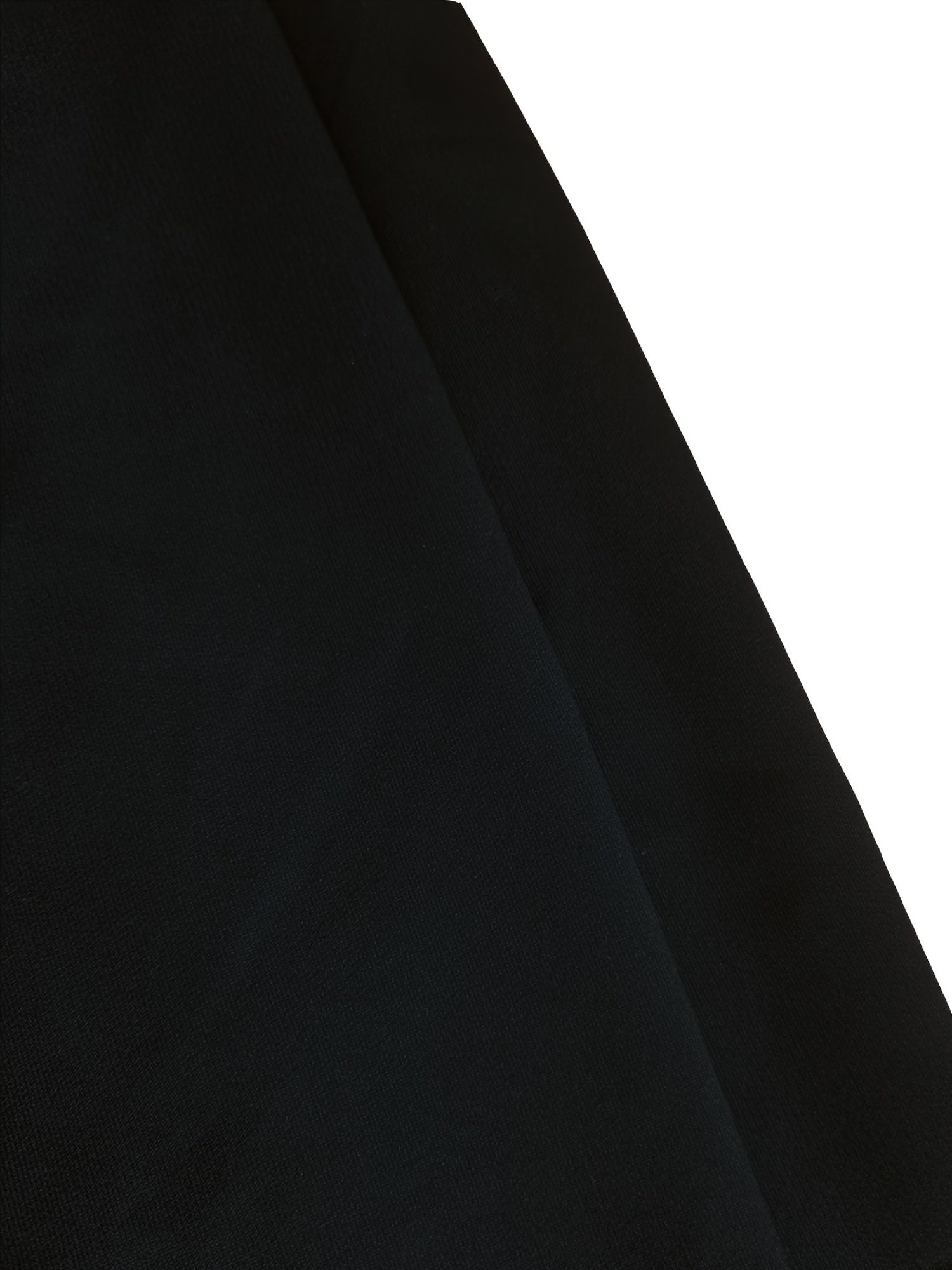 Women's Solid Color Polyester Stretch Knit Sweatpants with Drawstring Waist for Spring and Fall