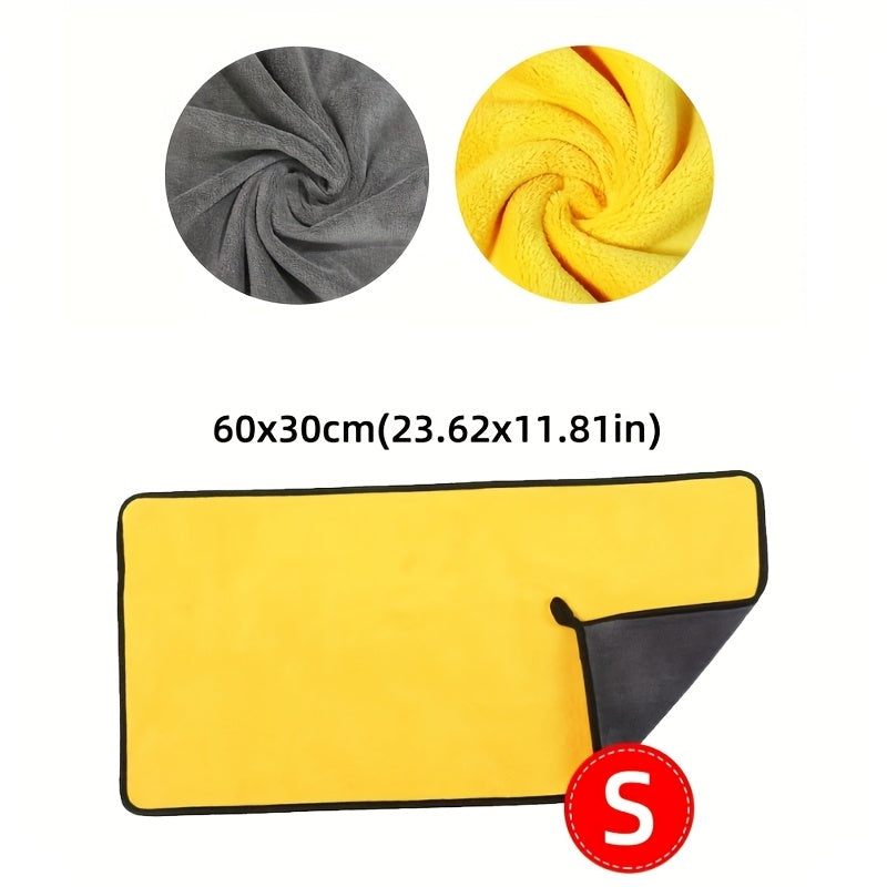 Микрофибровое полотенце для мойки автомобиля, мягкая ткань для автодетейлинга, быстро сохнущее для чистки