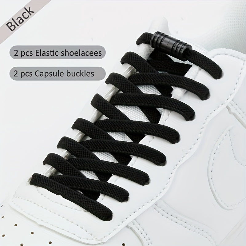 Uniseks elastik rang-barang toʻqilgan poyabzal lentalari uchun sneakers va kundalik poyabzal