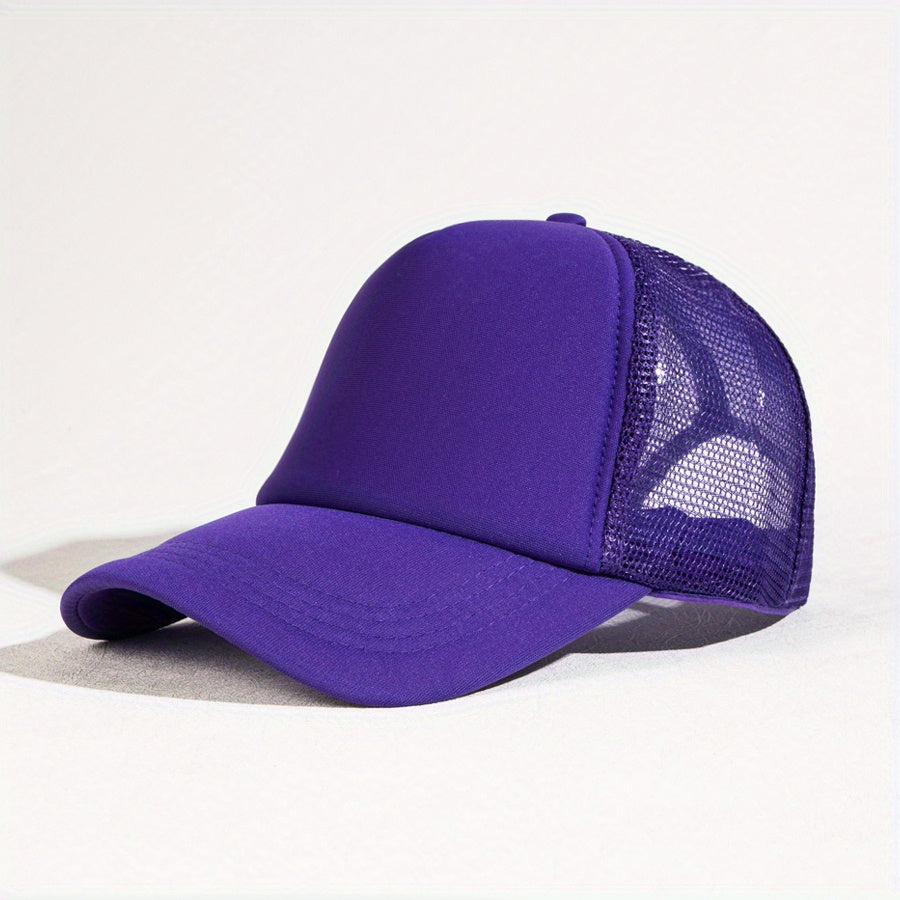 Gorra de béisbol deportiva unisex de poliéster para deportes urbanos y regalos