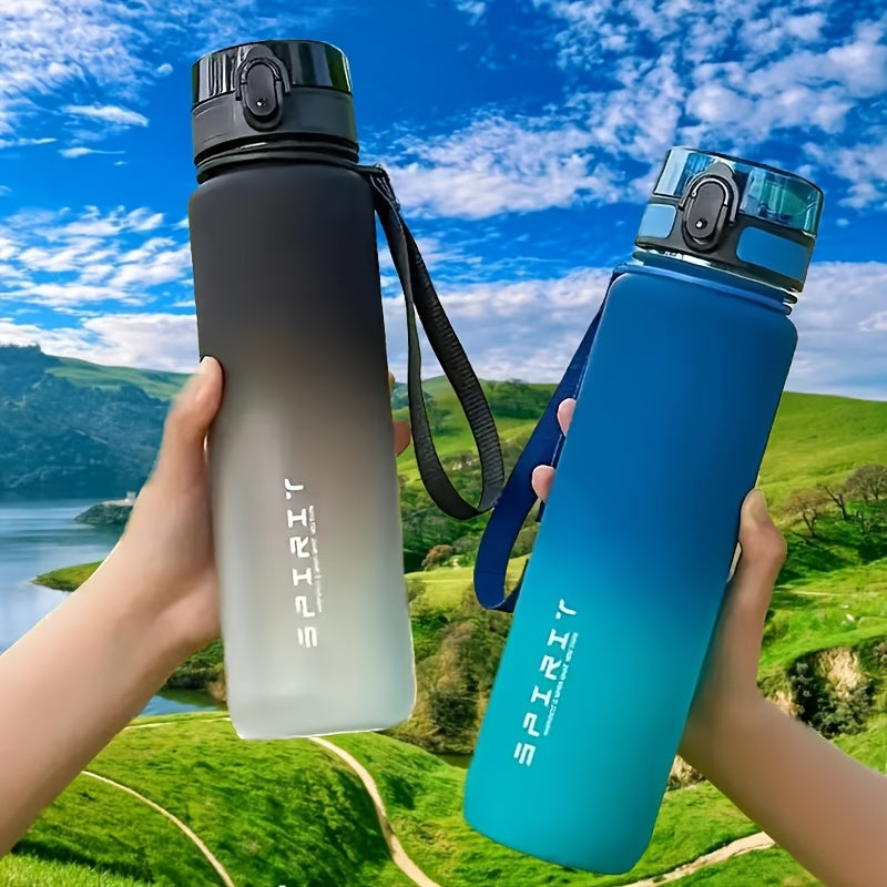 750ml BPA-Free Plastic Water Bottle Leakproof with Straw Lid for Gym Outdoor Hiking