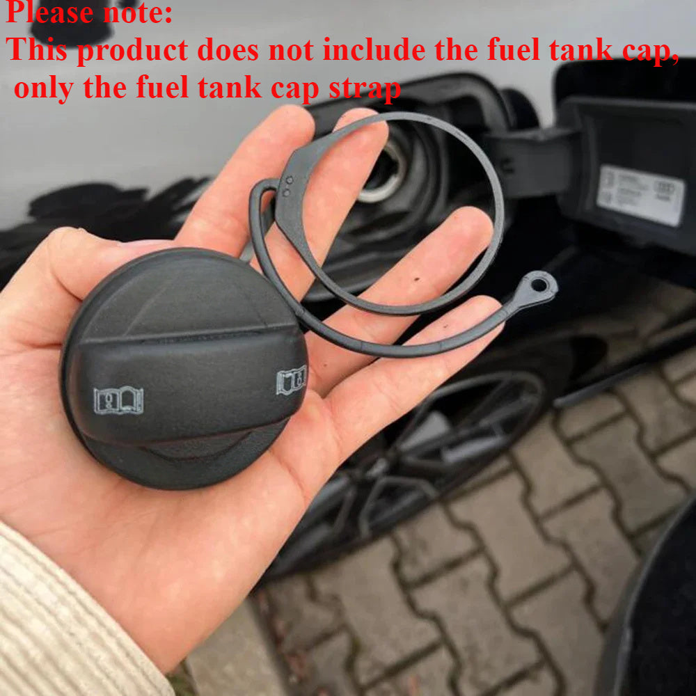 Correa de la tapa del depósito de combustible del coche, banda de repuesto de plástico duradero