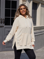 Sudadera con capucha de algodón de talla grande con cordón y estilo casual de manga larga

Source:
Plus Size Cotton Split Drawstring Hoodie Casual Long Sleeve Sweatshirt