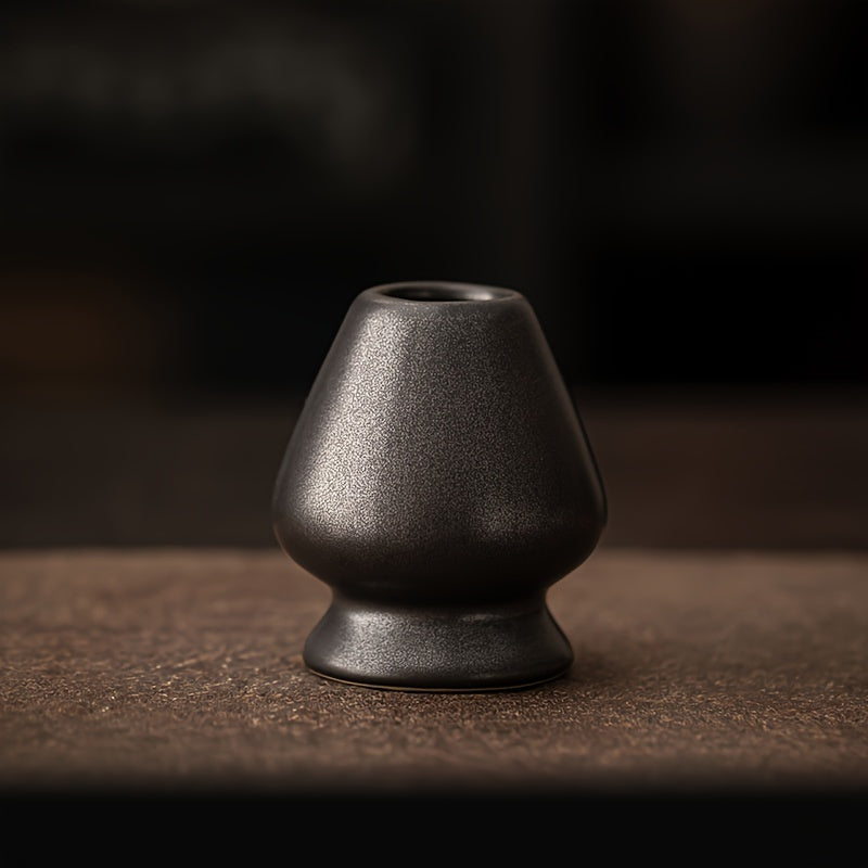 Set of 4 Matcha Tea Ceremony Accessories Bamboo Whisk Scoop Bowl Holder