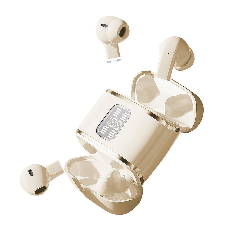 Сенянг True Wireless In-Ear игровые наушники с сенсорным управлением, HD вызовы, перезаряжаемая батарея для Android и iPhone, спортивные наушники, шумоподавление, умные наушники.