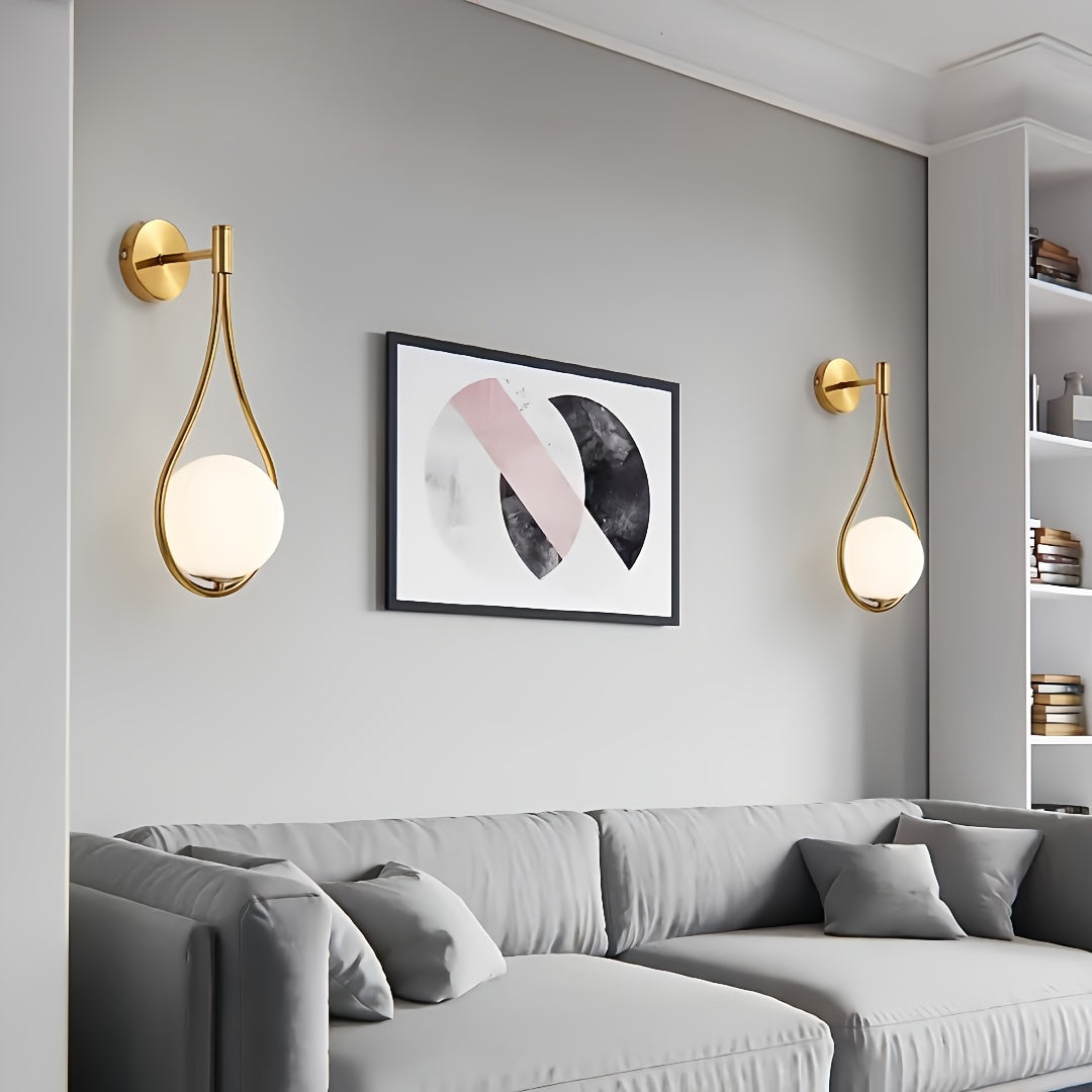 Nordic Wall Light for Living Room and Bedroom Decor, Modern Creative Design
