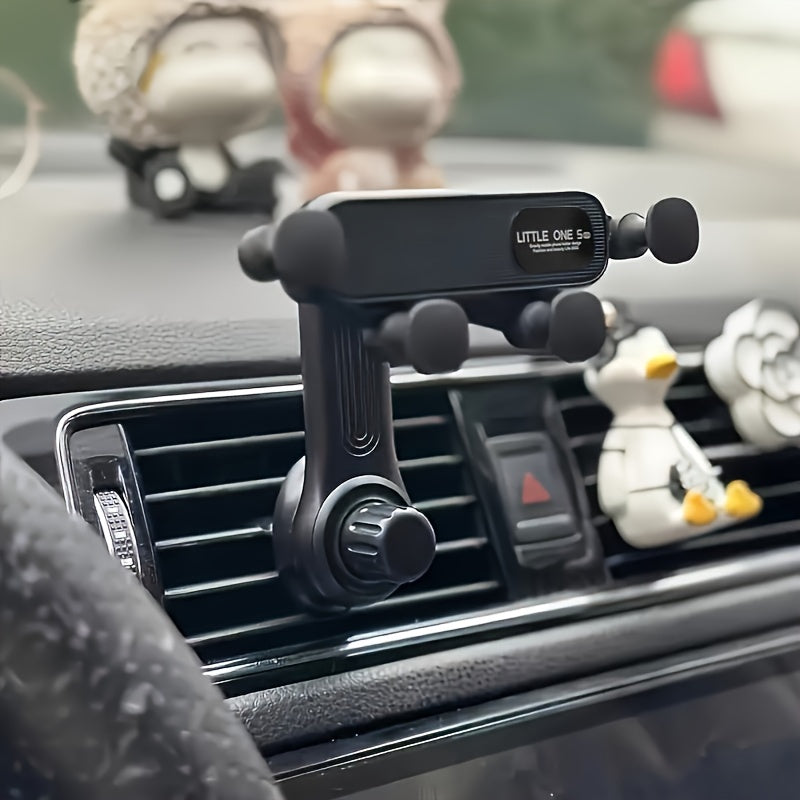 Universal PVC Phone Mount Air Vent Holder Adjustable Clip