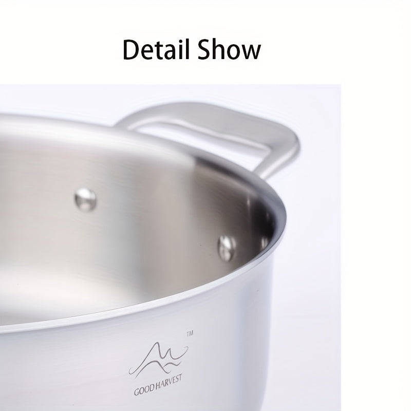 28 см стерлингдан тўғрилган идиш, қопқоғи билан, шўрва, шўрва ва сослар учун