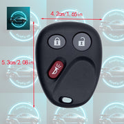 Reemplazo de mando a distancia sin llave para coches SUV, llavero inteligente de 3 botones