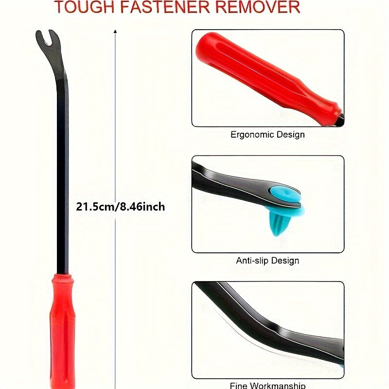 Avtomobilni bosish uchun tutqich kliplar to'plami, plastmassa eshik paneli bumper fastenerlari, 620 dona