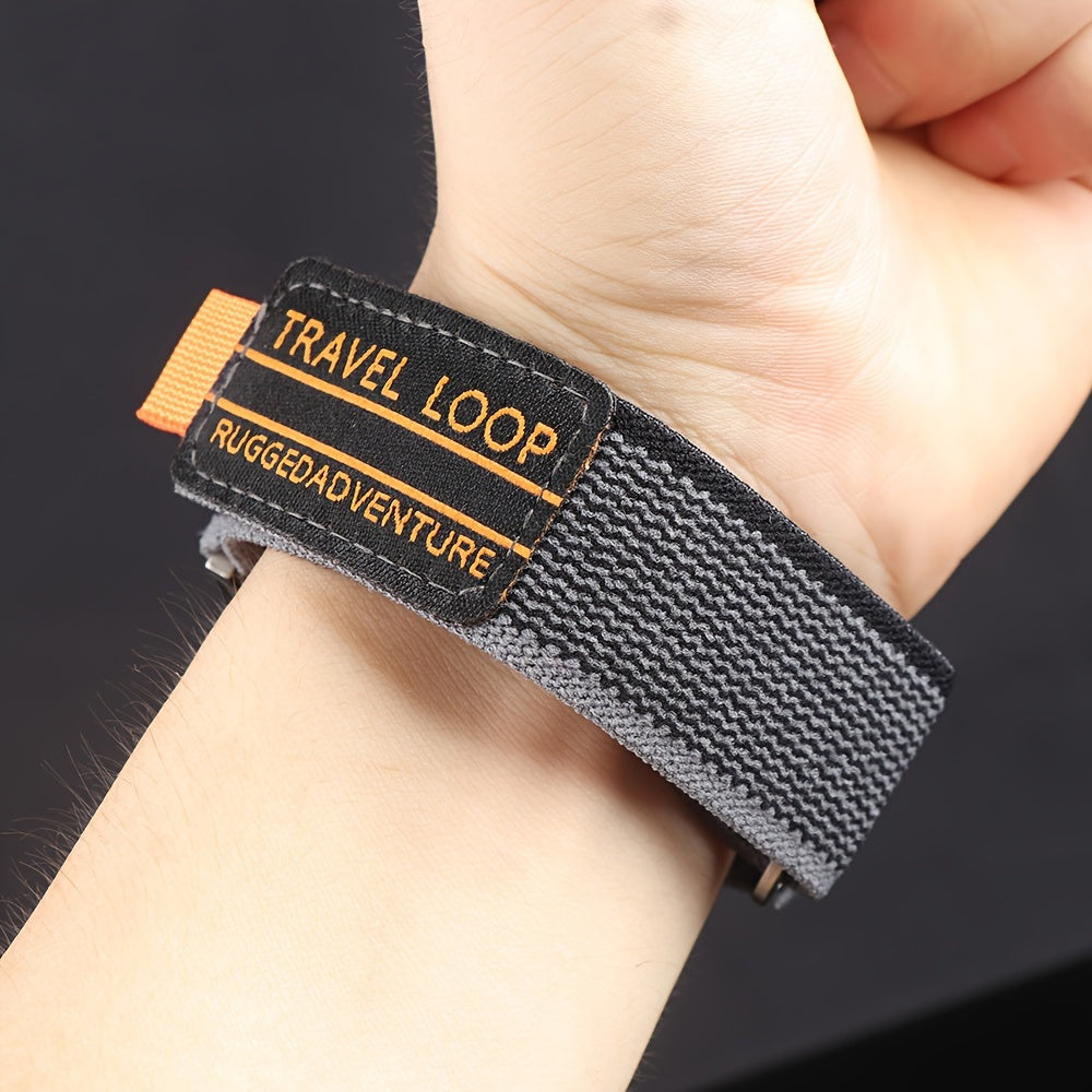 Nylon Watch Strap 20/22mm Compatible with Samsung Galaxy Watch Series Huawei Xiaomi Classic