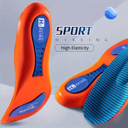 EVA Sports Insoles with Arch Support Shock Absorption Heel Cushioning