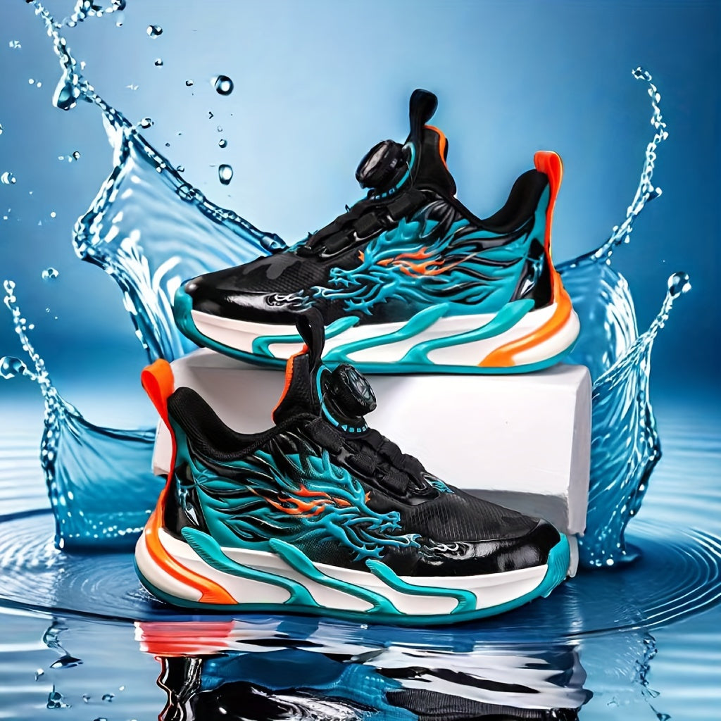 Детские кроссовки для мальчиков осень-зима 2024 низкий топ с пайетками в полоску повседневные для улицы