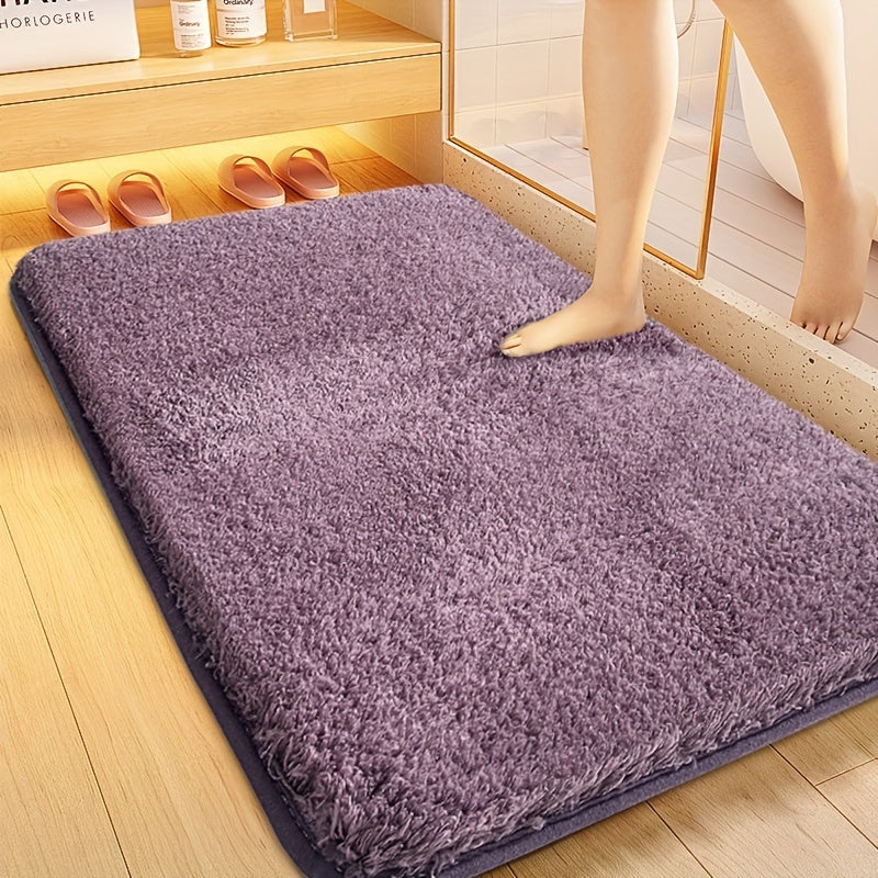Absorbent Non-Slip Bathroom Rug for Shower or Sink 20x30 Inches