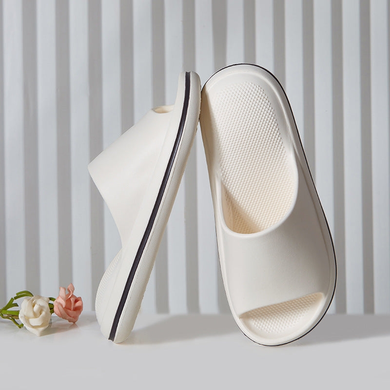 Ayollar uchun yumshoq tagli ichki shlyapa, sirpanmaydigan ochiq barmoqli krossovkalar, bir rangli