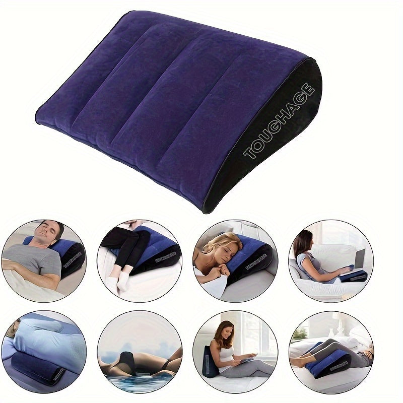 Adult Micro-Elastic Corduroy Triangle Positioning Cushion for Deeper Support